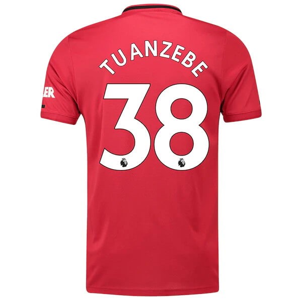 Camiseta Manchester United NO.38 Tuanzebe Primera equipación 2019-2020 Rojo